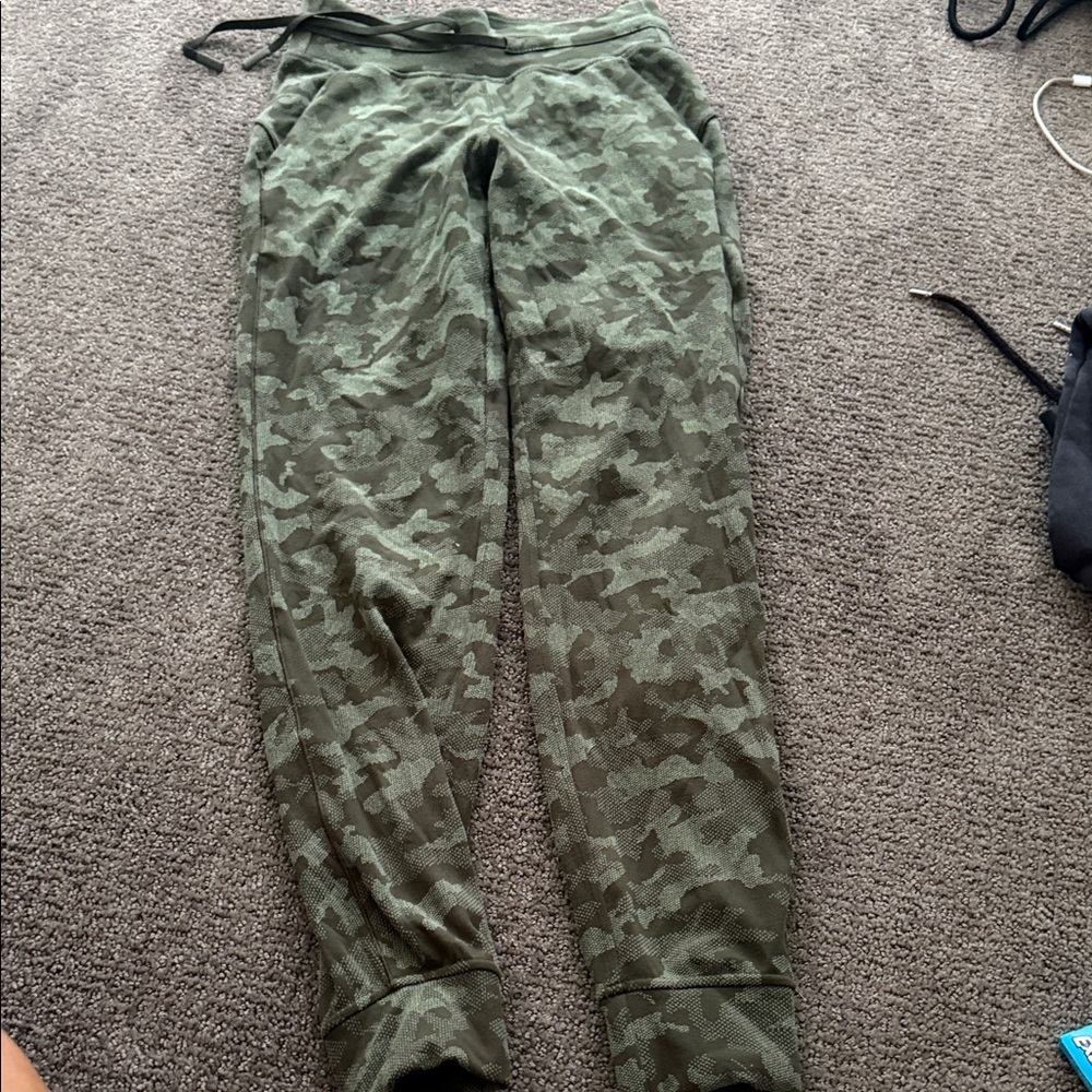 Lululemon Athletica Camouflage Joggers